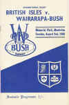 02/08/1966 : British Lions v  Wairapapa Bush