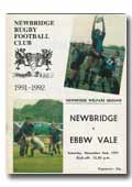 02/11/1991 : Newbridge v Ebbw Vale