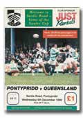 04/12/1996 : Pontypridd v Queensland