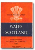 06/02/1960 : Wales v Scotland