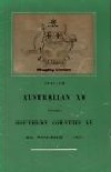 06/11/1957 : Southern Counties v Australia 
