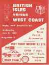 08/06/1983 : British Lions v West Coast