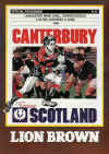 09/06/1990 : Cantebury  v Scotland