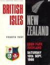 10/09/1966 : British Isles v New Zealand (4th Test)