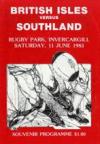 11/06/1983 : British Lions v Southland 