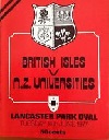14/06/1977 : British Isles v New Zealand Universites