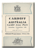 14/12/1957 : Cardiff v Australia 