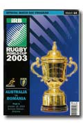 18/10/2003 : Australia v Romania