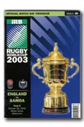 26/10/2003 : England v Samoa