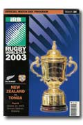 24/10/2003 : New Zealand v Tonga