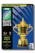 18/10/2003 : South Africa v England