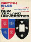 22/06/1966 : British Isles v NZ Universities