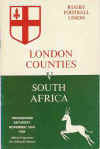 22/11/1969 : London Counties v South Africa