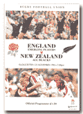 23/11/1993 : England Emerging Players v New Zealand All Blacks