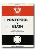 26/03/1988 : Pontypool v Neath