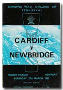27/03/1982 : Cardiff v Newbridge