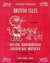 29/06/1966 : British Isles v Nelson  Malborough Golden Bay