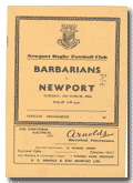 31/03/1964 : Barbarians v Newport