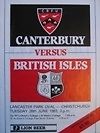 31/05/1983 : British Lions v Mid Canterbury