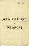 31/10/1935 : Newport V New Zealand