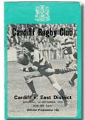 01/09/1979 : Cardiff v East District