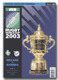 19/10/2003 : Ireland v Namibia