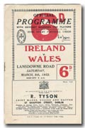 08/03/1952 : Ireland v Wales