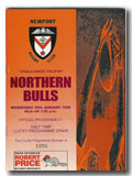 20/01/1999 : Newport v Northern Bulls