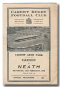 25/02/1956 : Cardiff v Neath