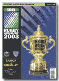 15/10/2003 : Samoa v Uruguay