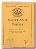 01/02/1936 Scotland v Wales
