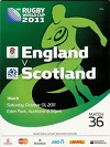 01/10/2011 : Scotland v England 