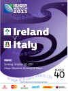 02/10/2011 : Ireland v Italy 