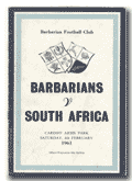 04/02/1961 : Barbarians v South Africa 