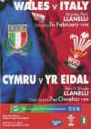 07/02/1998 : Wales v Italy