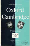 10/12/1963 : Oxford v Cambridge