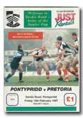 14/02/1997 : Pontypool v Pretoria