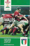 16/01/1996 : Wales v Italy