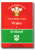 16/03/1985 : Wales v Ireland