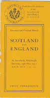 22/01/1921 Scotland v England