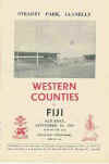 19/09/1964: Western Counties v Fiji