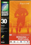 25/09/2007 : Roumania v Portugal 