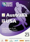 23/09/2011 : Australia v USA
