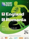 24/09/2011 : England v Romania