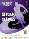 27/09/2011 : Italy v USa