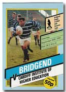 28/09/1991 : Bridgend v Cardiff Institute of Higher Education