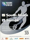 30/09/2011 : South Africa v Samoa