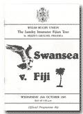 16/10/1985 : Swansea v Fiji