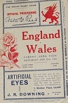 21/01/1922 : Wales v  England
