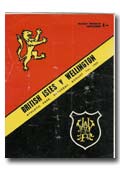 01/08/1959 : British Isles v Wellington 